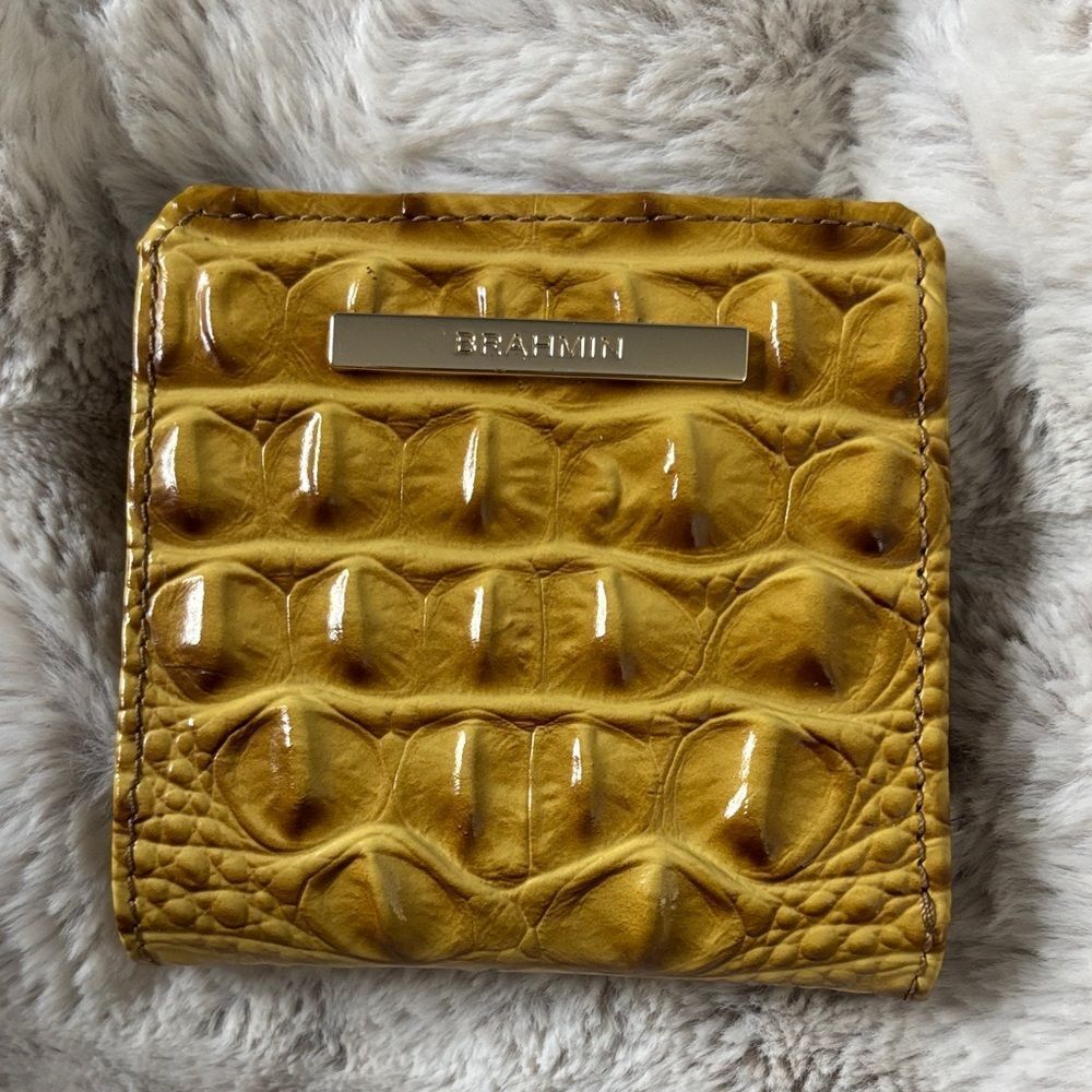 Brahmin Anita Toasted Almond bifold wallet